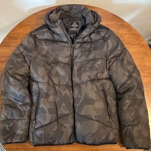 Men's Camouflage Puffer Jacket